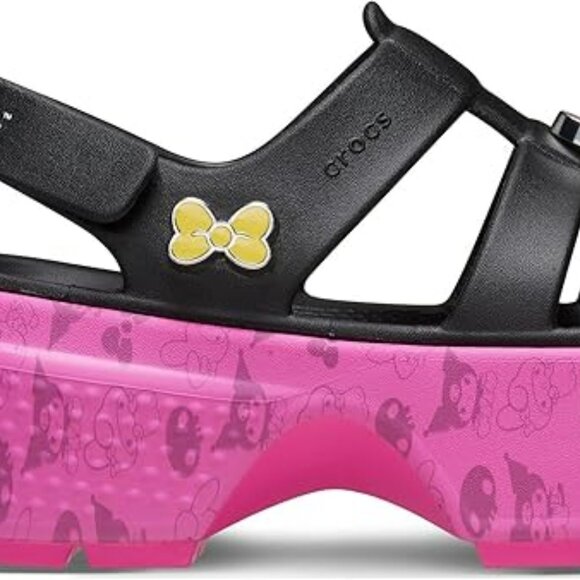 CROCS - SIZE 9  -  MY MELODY KURMI STOMP - Picture 2 of 5